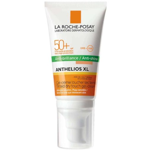 La roche posay LOT 2  Anthelios oil control Gel-Crème toucher sec teinte SPF50+ 50ml