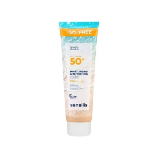 Sensilis gel creme hydratant rafraichissant SPF50+ 250ml