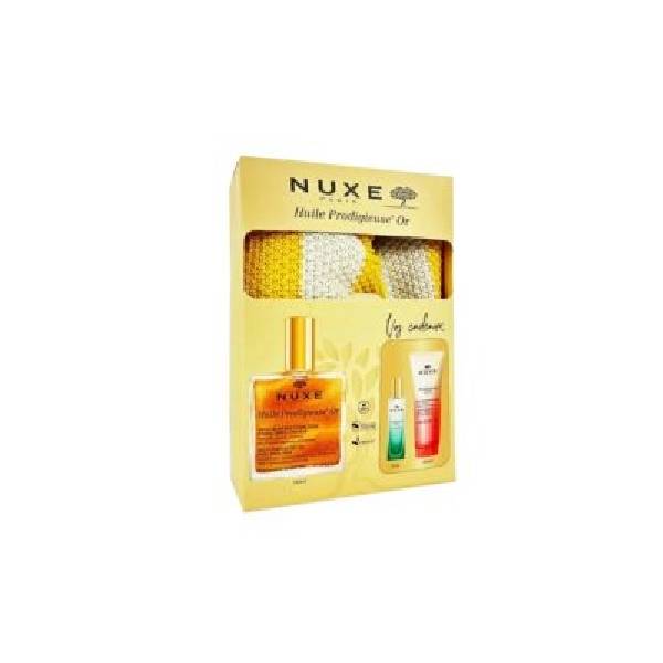 Nuxe Sac Huile Prodigieuse Or 100ml + Prodigieux Gelee De Douche Floral 200ml (Offert) + Le Parfum Neroli 15ml (Offert)