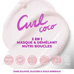 Masque 2 En 1 Nourrissant Sans Silicone