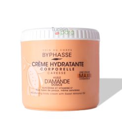BYPHASSE CREME HYDRA CORPS À LHUILE AMANDE 500ML