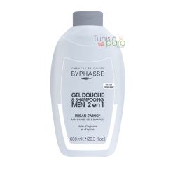 BYPHASSE GEL DOUCHE ET SHAMP 2 EN 1 URBAN SWING 600ML