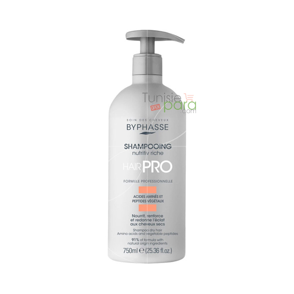 Byphasse Hair Pro Shampooing Cheveux secs 750 ml