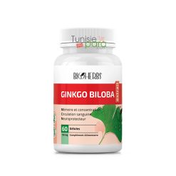 Bioherbs Ginkgo Biloba Gélules Boîte 60