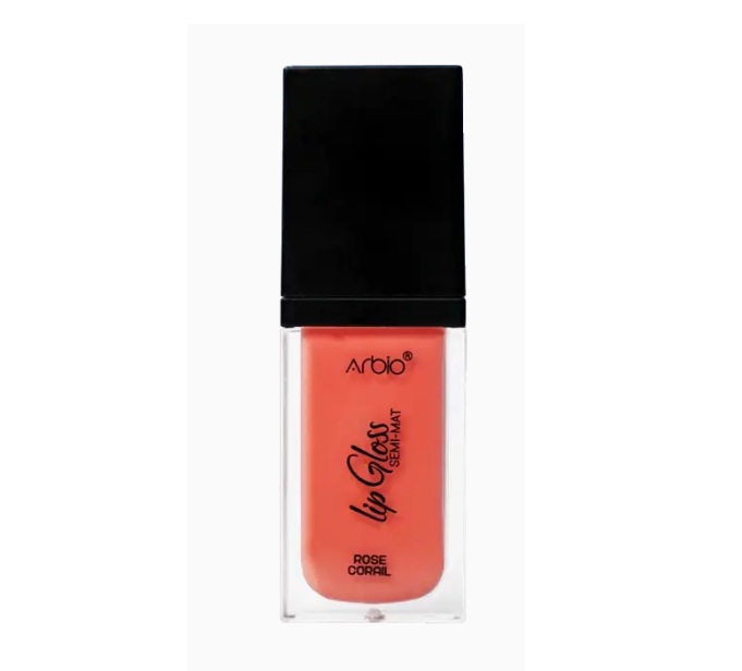 ARBIO lip gloss semi matte rose corail