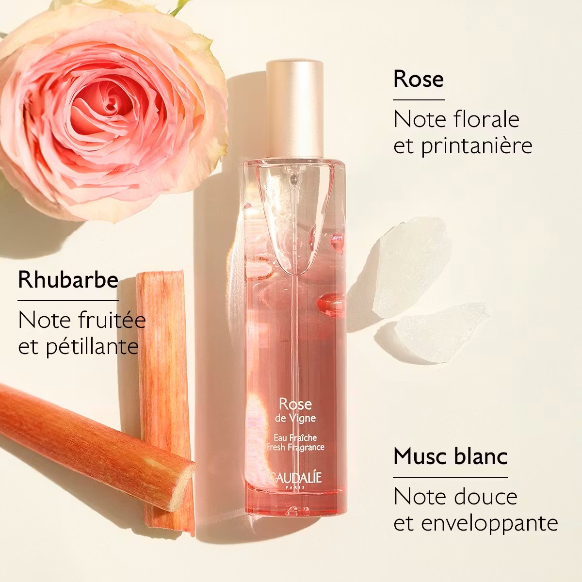 Caudalie Eau fraîche - Rose de vigne – Image 2