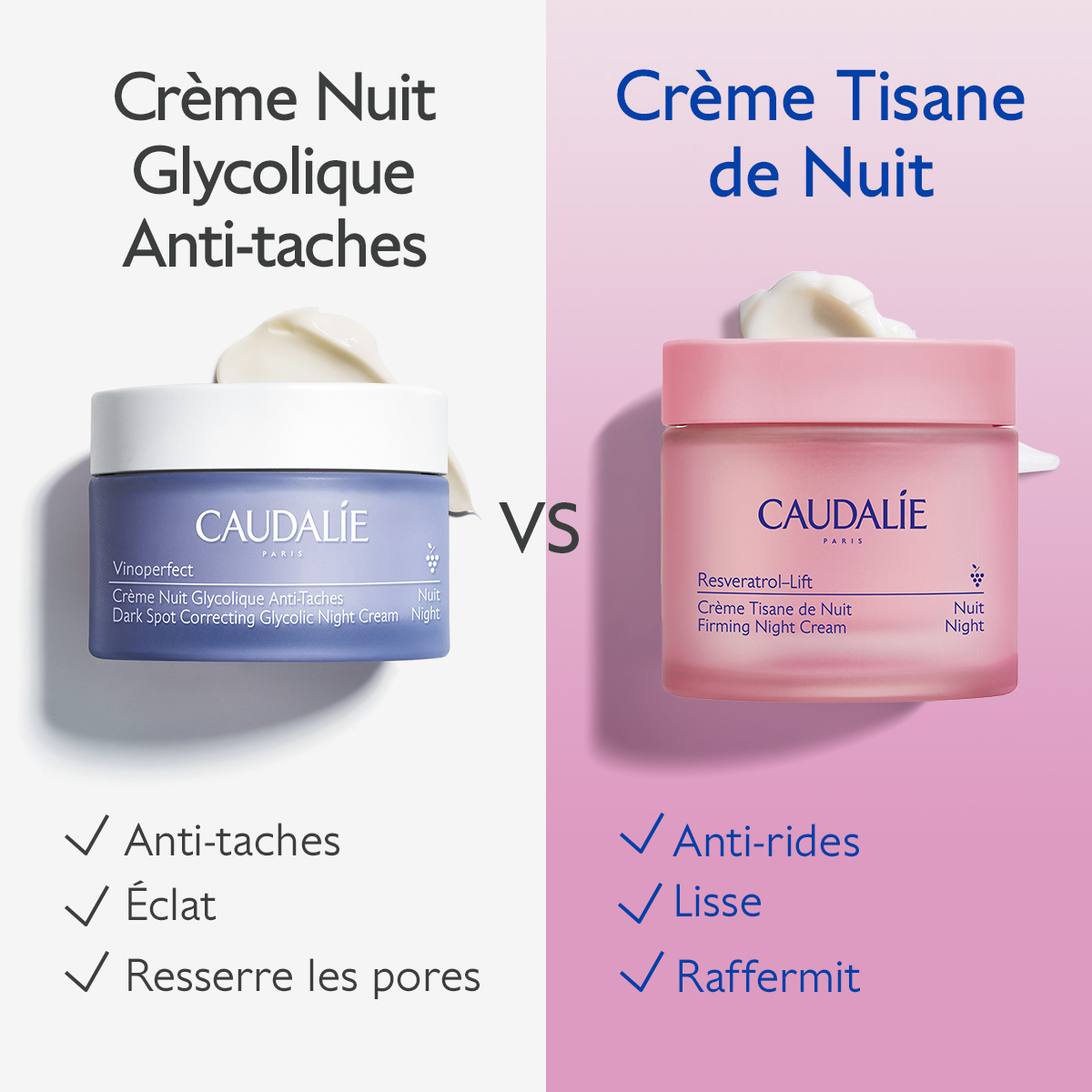 Caudalie Resveratrol Lift - crème tisane de nuit - recharge – Image 5