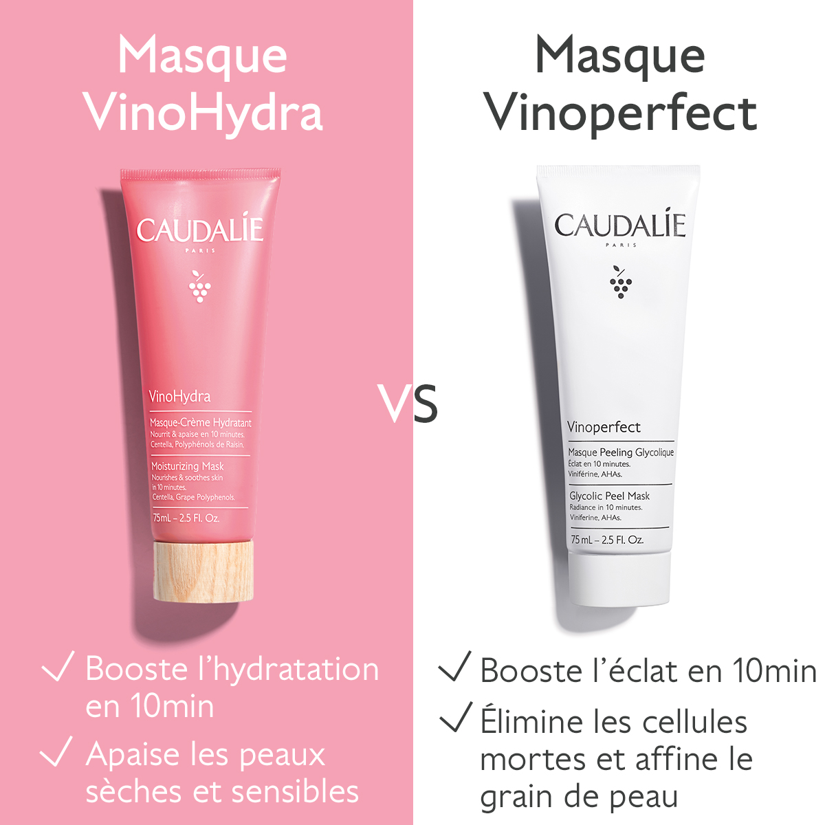 Caudalie Vinohydra - Masque crème hydratant – Image 3