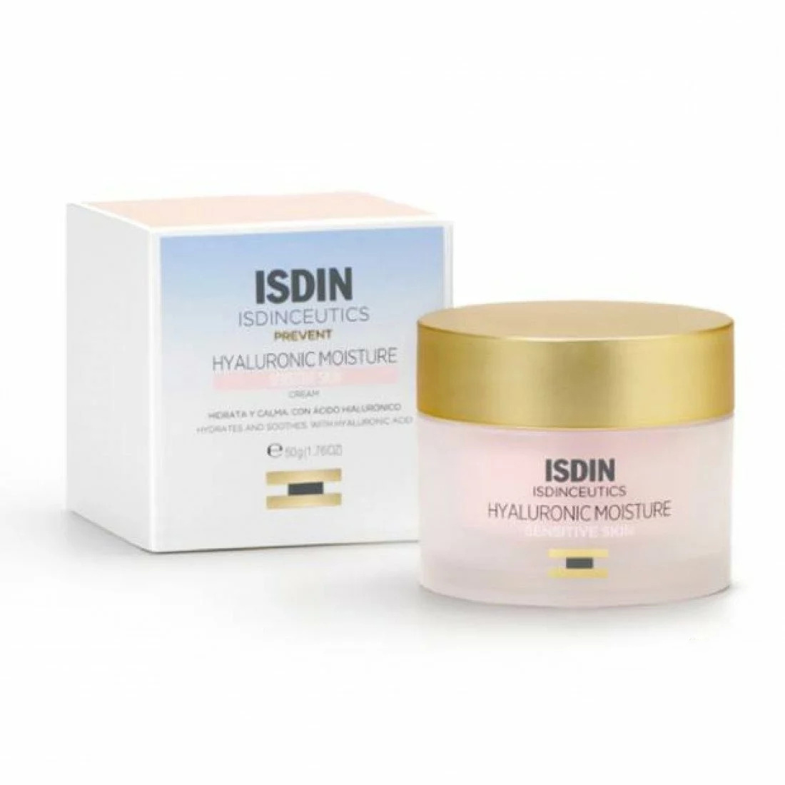 ISDIN Isdinceutics Hyaluronic creme hydratante Peaux Sensibles