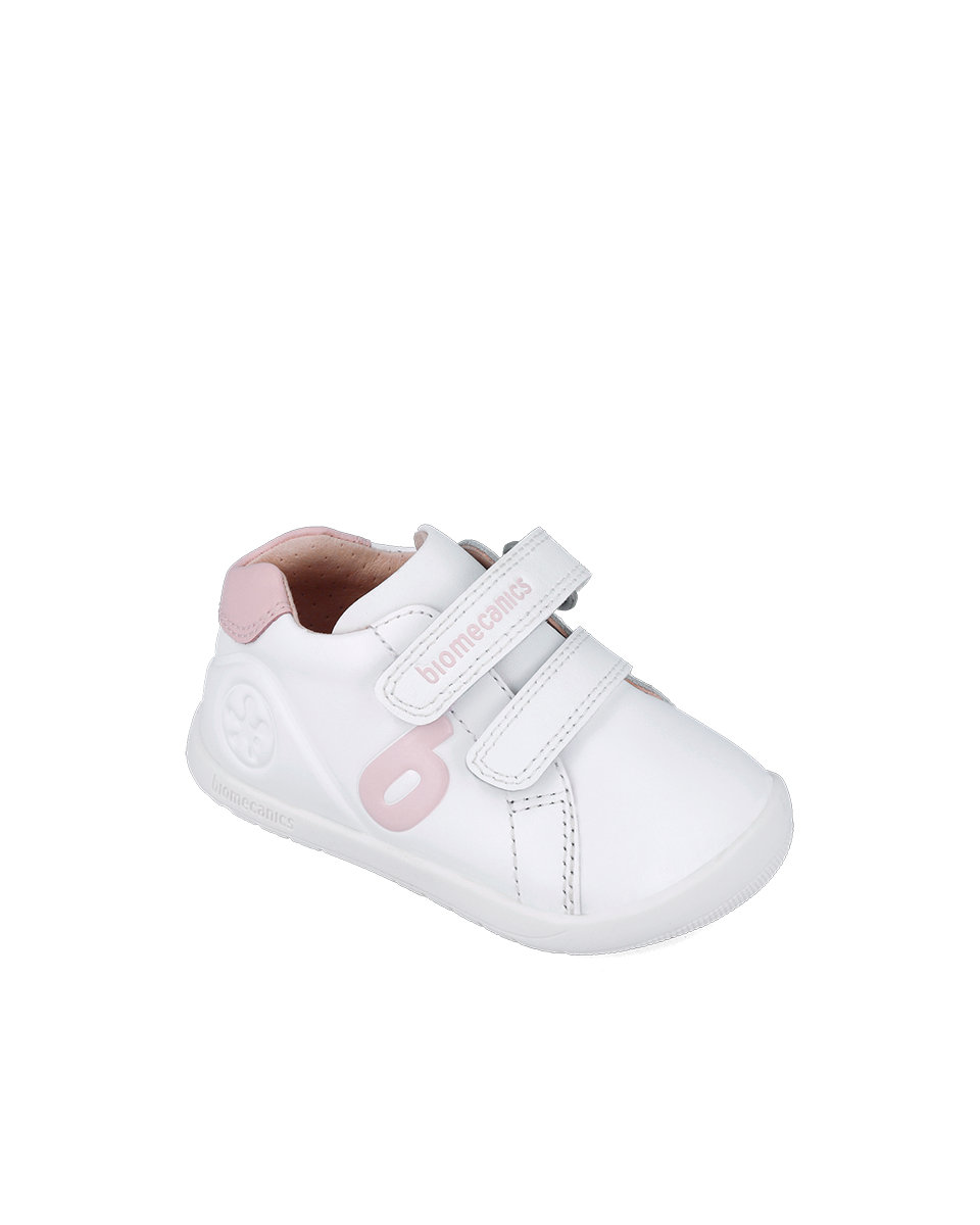 BIOMECANICS Chaussure sport blanc et rose (Napa) 26 Réf: 251010-B113 – Image 2