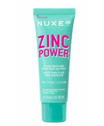 Nuxe Zinc Power Fluide Matifiant Réducteur de Pores 40ml