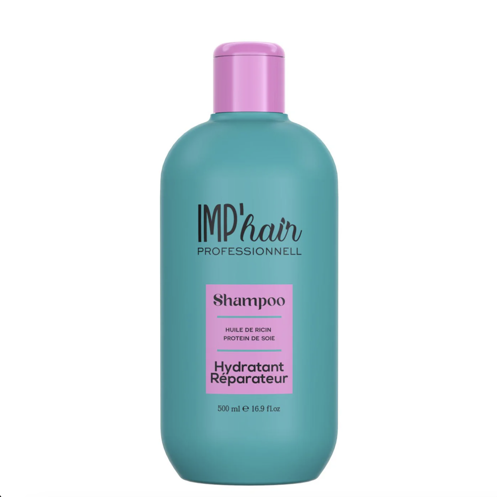 Imp'Hair Shampoing Hydratation Pousse Ricin et Protéine de Soie 500 ml